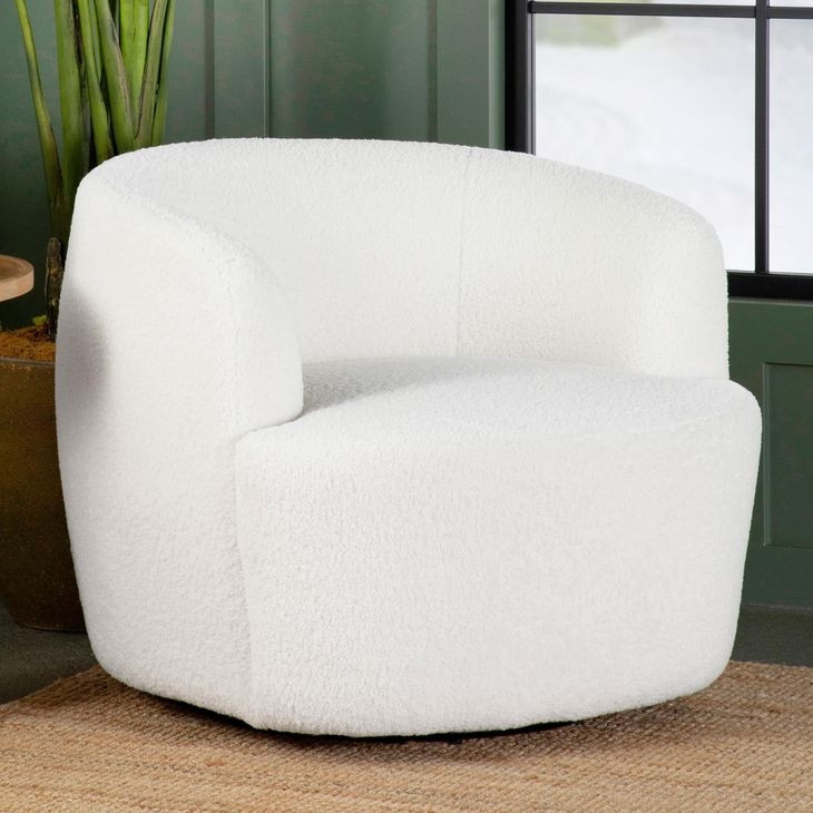 Hudson Natural Swivel Chair