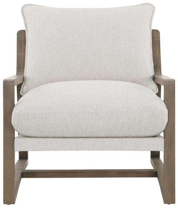 Geneva Sand Boucle Upholstered Accent Chair