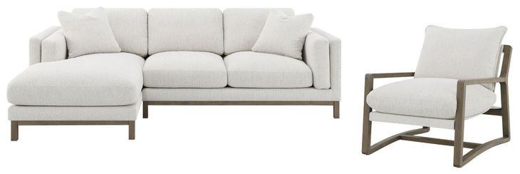 Geneva Sand Boucle Upholstered Accent Chair