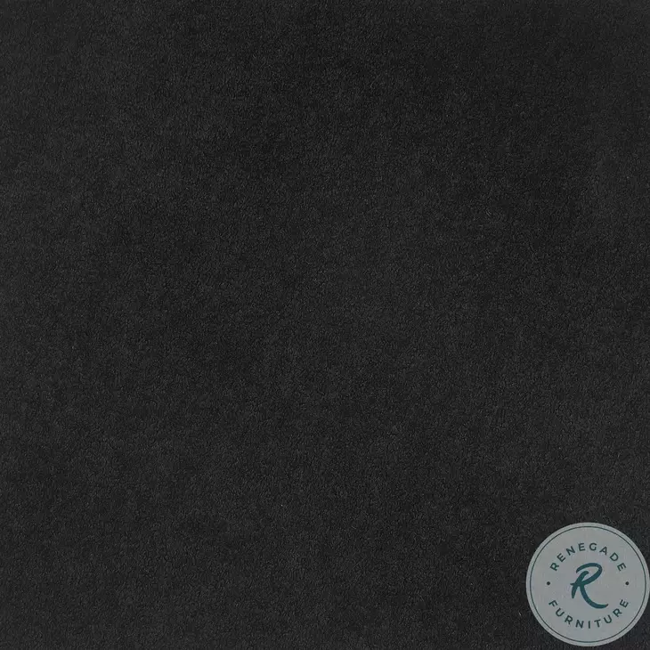 Ramsey Black Sloped Arm Accent Chair