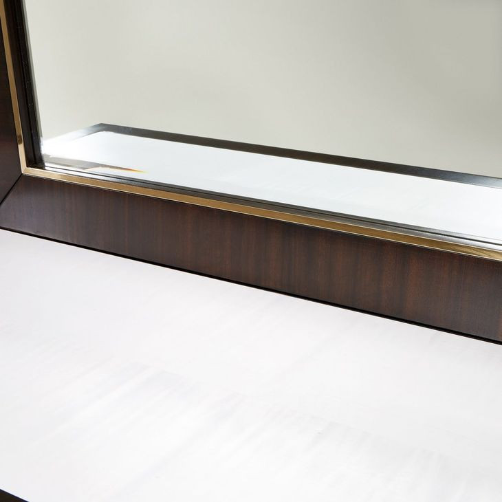 Belmont Place Espresso Dresser and Mirror