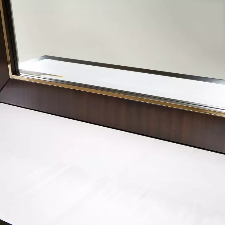 Belmont Place Espresso Dresser and Mirror