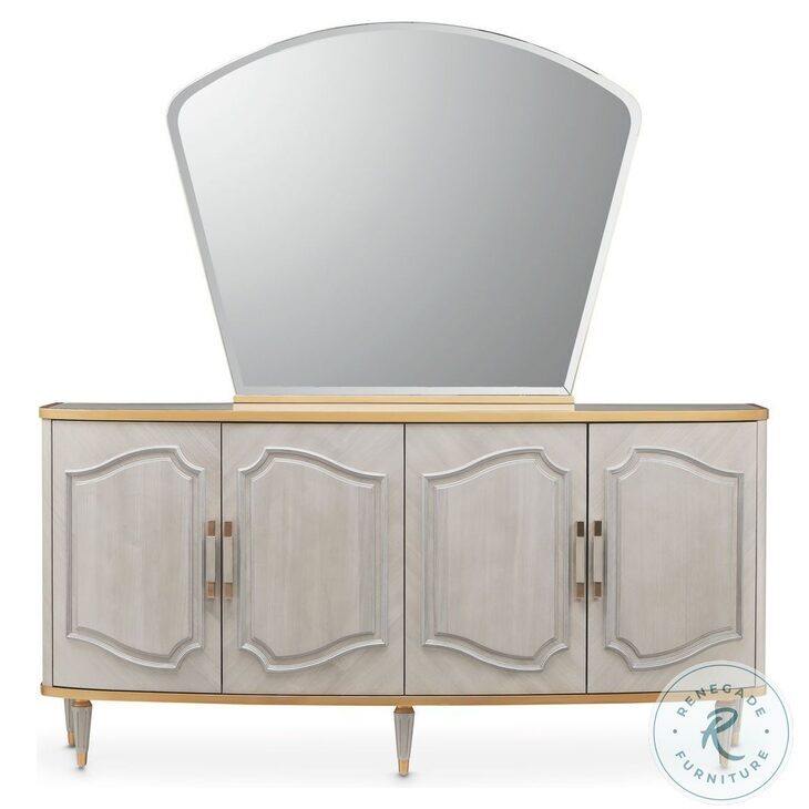 St. Helena Dove Gray Extendable Dining Room Set