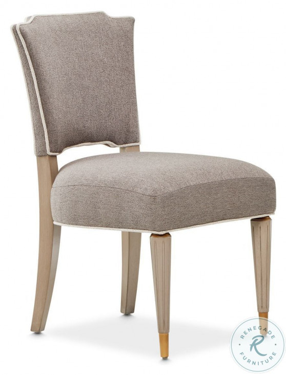 St. Helena Dove Gray Vanity Chair