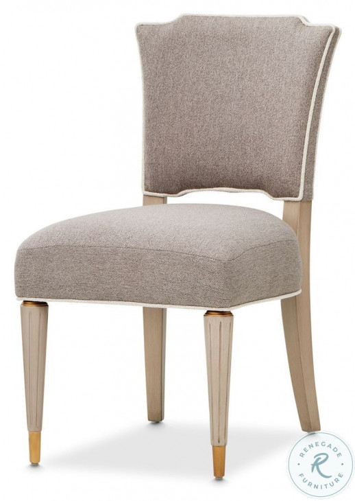 St. Helena Dove Gray Vanity Chair