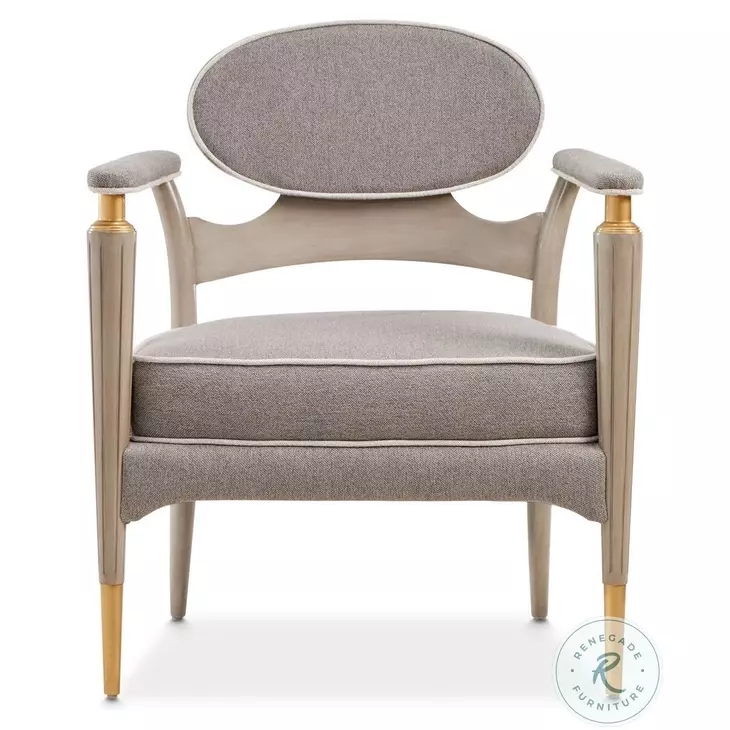 St. Helena Dove Gray Accent Chair