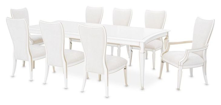 La Marisia Creamy Pearl Dining Room Set