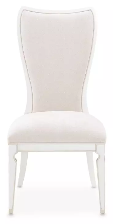 La Marisia Creamy Pearl and Tranquil Dining Side Chair