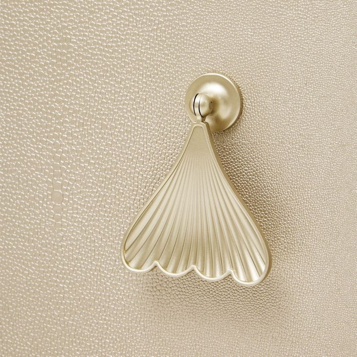 La Marisia Creamy Pearl Sideboard with Adjustable Shelves