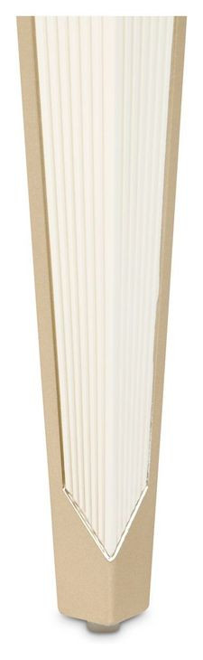 La Marisia Creamy Pearl 1 Drawer Vanity Desk