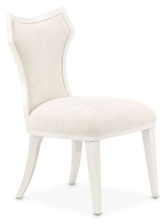 La Marisia Creamy Pearl and Tranquil Vanity Chair