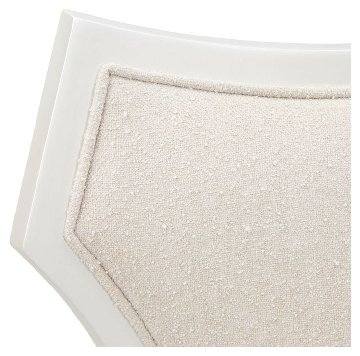 La Marisia Creamy Pearl and Tranquil Vanity Chair