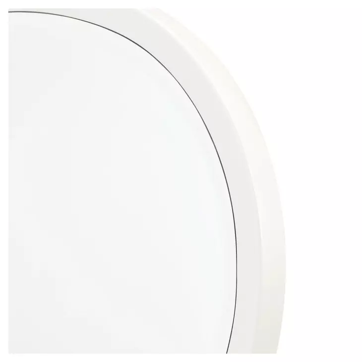 La Marisia Creamy Pearl Oval Wall Mirror