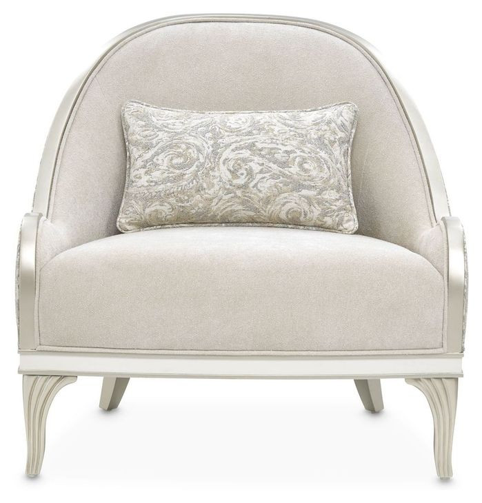 La Marisia Champagne and Tranquil Accent Chair