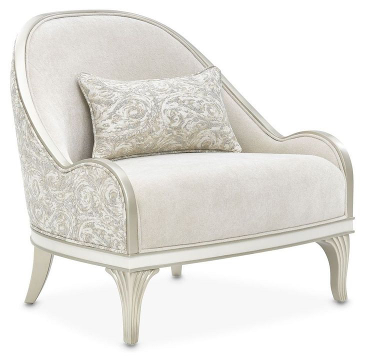 La Marisia Champagne and Tranquil Accent Chair