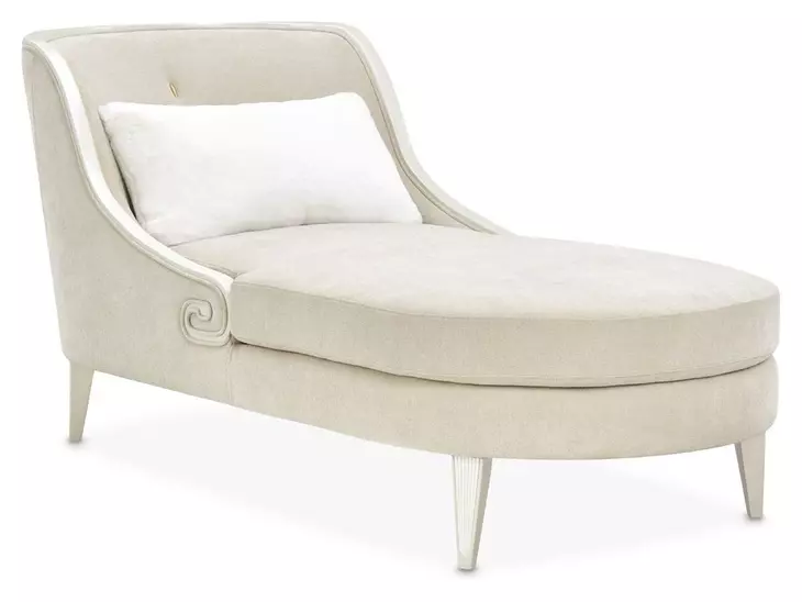 La Marisia Tranquil and Light Champagne 35" Chaise