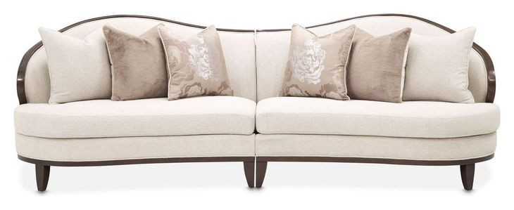Camellia Field Warm Pecan 2 Piece Sectional