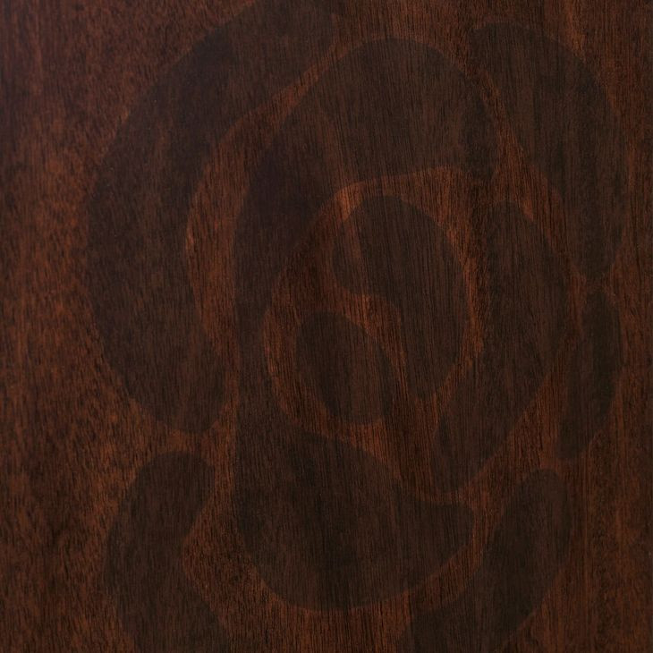 Camellia Field Warm Pecan Sideboard with Adjustable Shelves