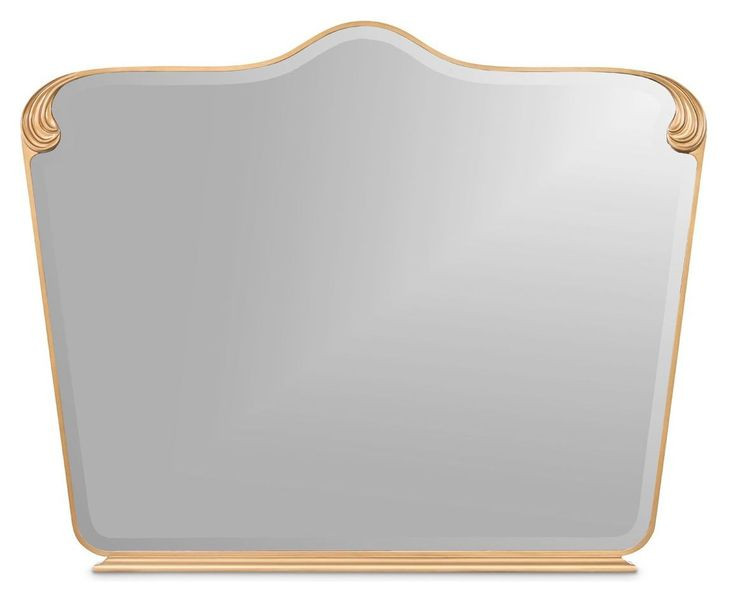 Rosemere Warm Pecan Arch Dresser Mirror