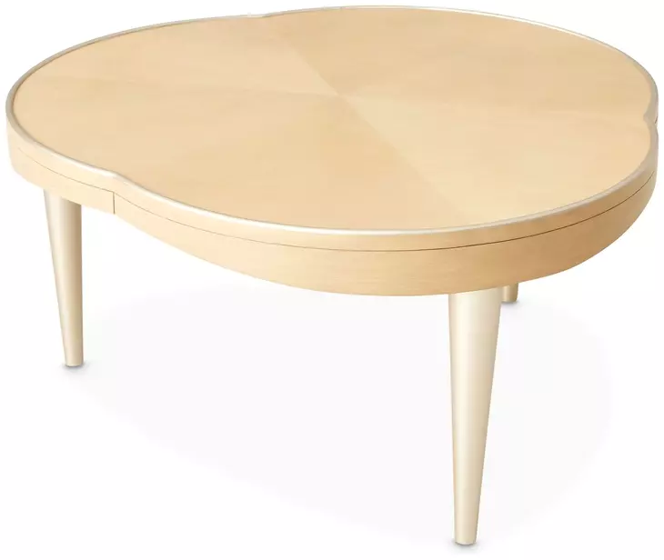 Camellia Field Caramel Free Form Cocktail Table
