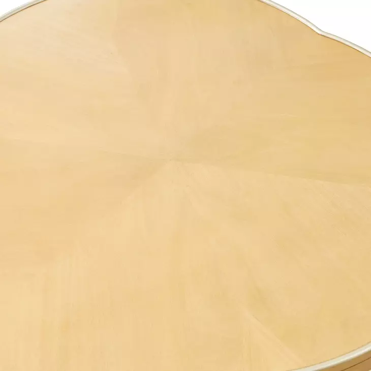 Camellia Field Caramel Free Form Cocktail Table