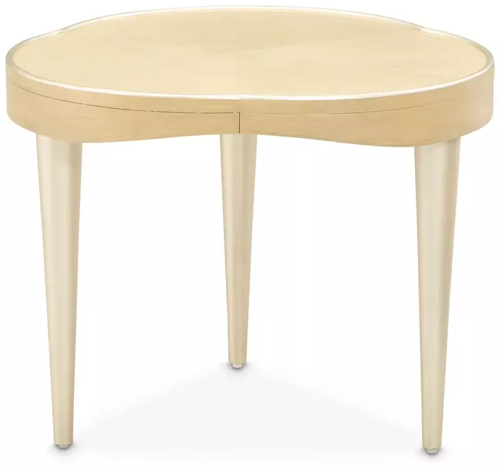 Camellia Field Caramel Free Form End Table