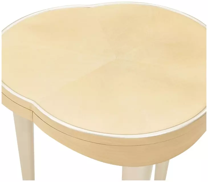 Camellia Field Caramel Free Form Chairside Table