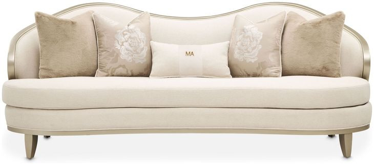 Camellia Field Cornsilk 94" Sofa