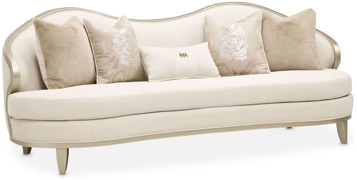 Camellia Field Cornsilk 94" Sofa
