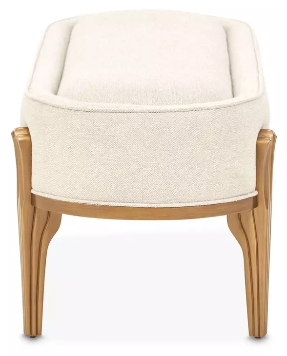 Camellia Field Pecan Upholstered Bedroom Set