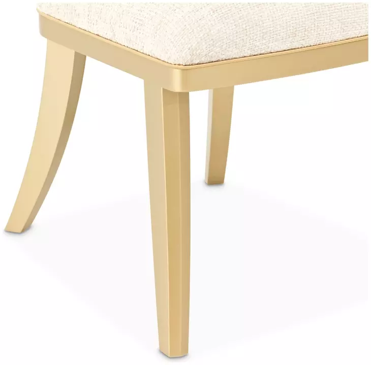 Fantosini Natural Upholstered Dining Side Chair Set of 2