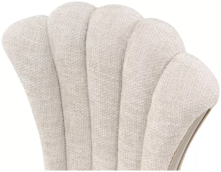 Fantosini Cappuccino Upholstered Dining Arm Chair Set of 2