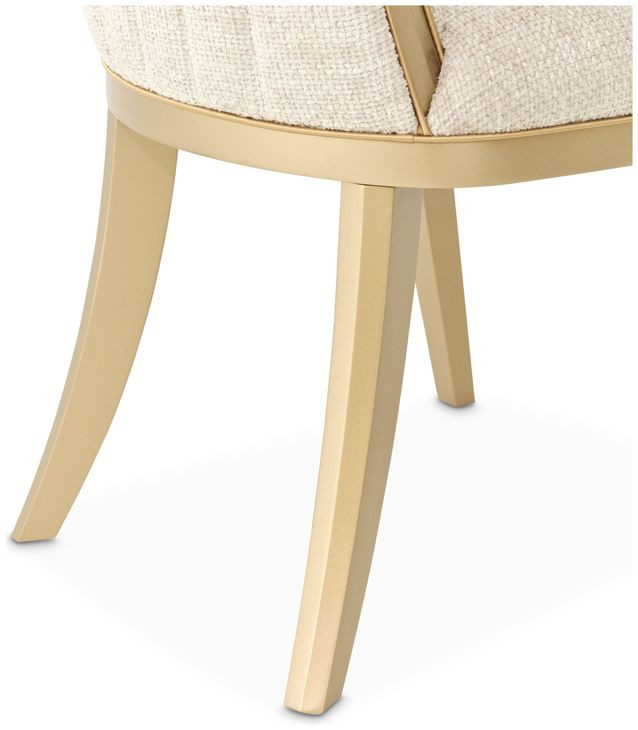 Fantosini Natural Upholstered Dining Arm Chair Set of 2