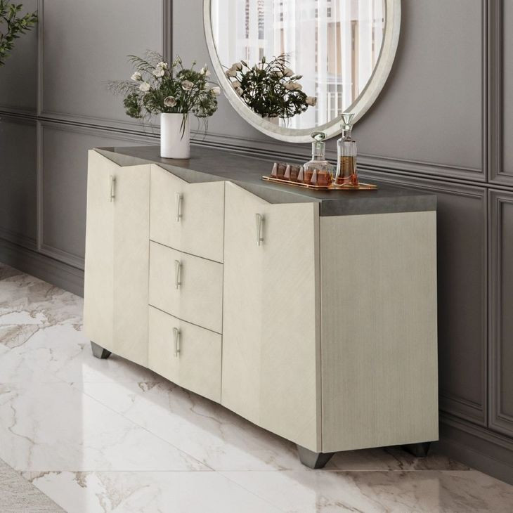 Fantosini Silver Mist 2 Door Sideboard