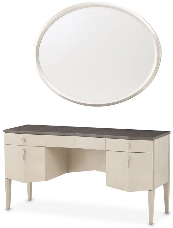 Fantosini Silver Mist Vanity with Mirror