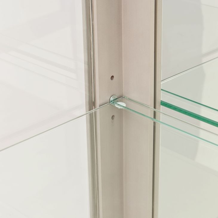 Fantosini Silver Mist 2 Door Display Cabinet