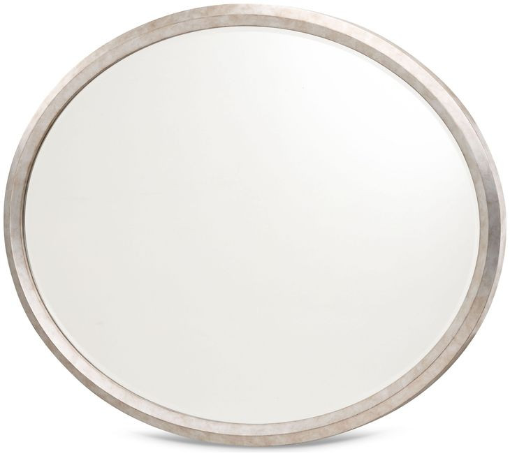 Fantosini Silver Oval Wall Mirror