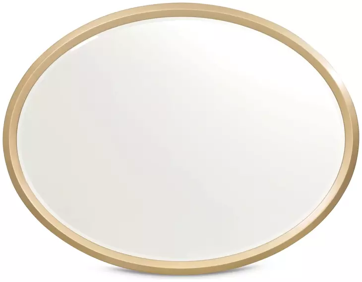 Fantosini Gold Oval Wall Mirror