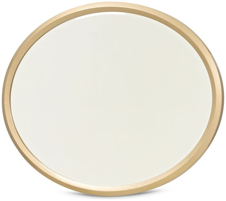 Fantosini Gold Oval Wall Mirror