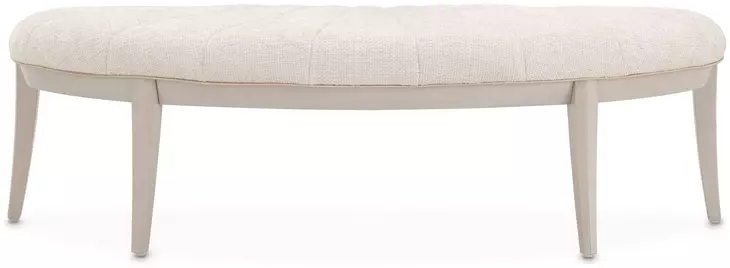 Fantosini Cappuccino Upholstered 59" Bed Bench