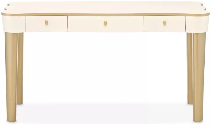 La Terrazza Creamy Pearl Vanity Desk