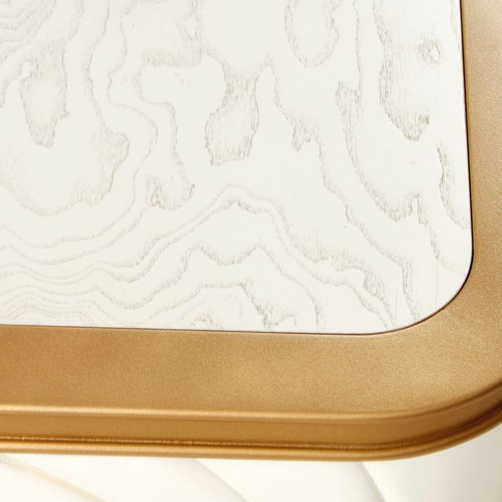 Terravista Creamy Pearl Rectangular Cocktail Table