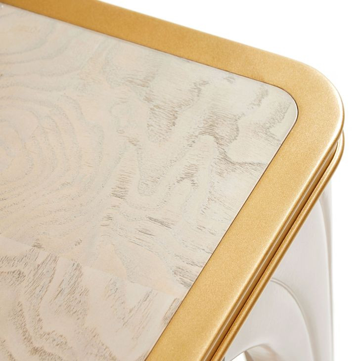 La Terrazza Silver Mist Rectangular End Table