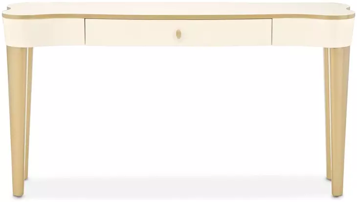 La Terrazza Creamy Pearl Rectangular Console Table