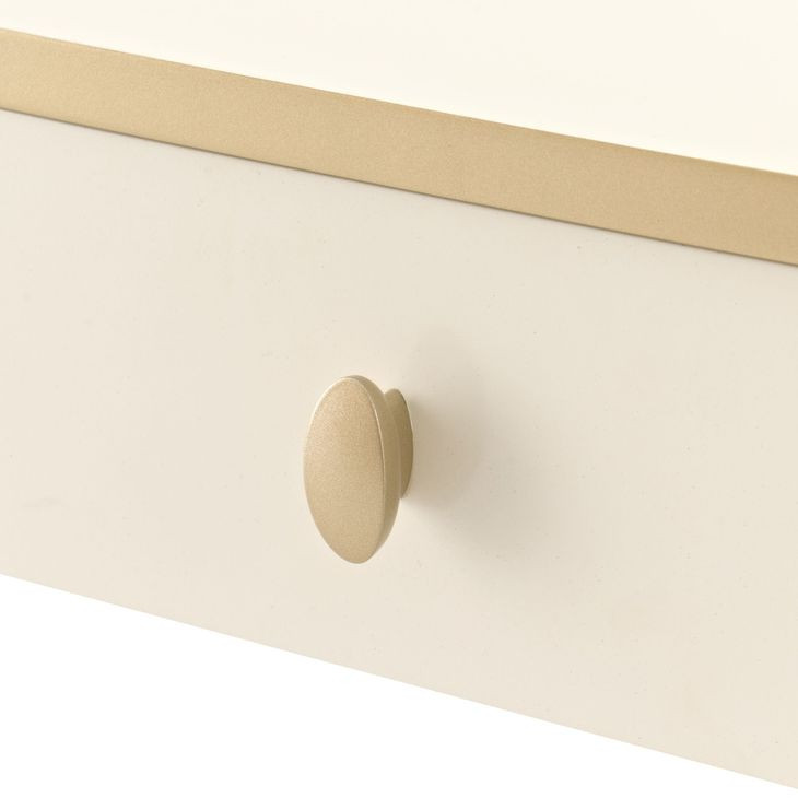 Terravista Creamy Pearl Rectangular Console Table