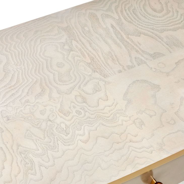 Terravista Silver Mist Rectangular Console Table