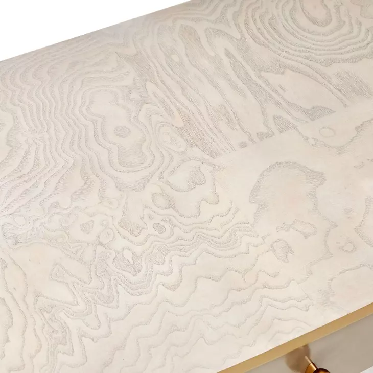 La Terrazza Silver Mist Rectangular Console Table