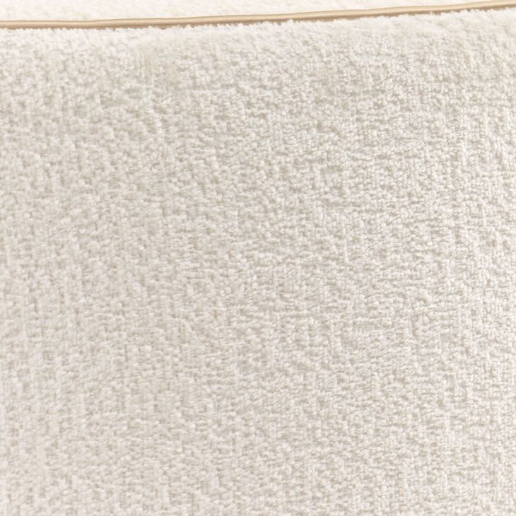 La Terrazza Creamy Pearl Upholstered Vanity Chair