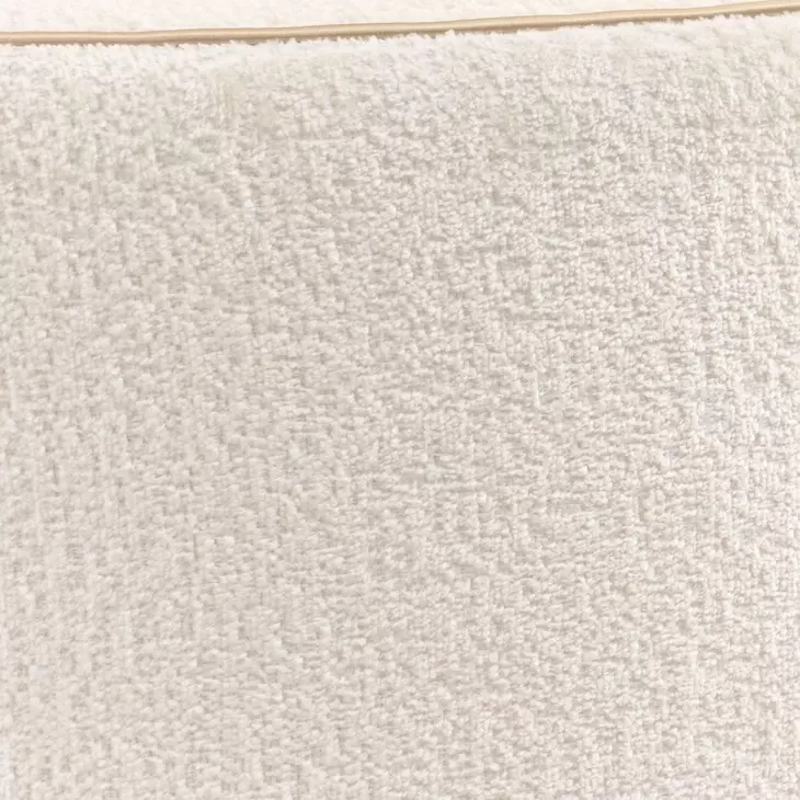 La Terrazza Creamy Pearl Upholstered Vanity Chair
