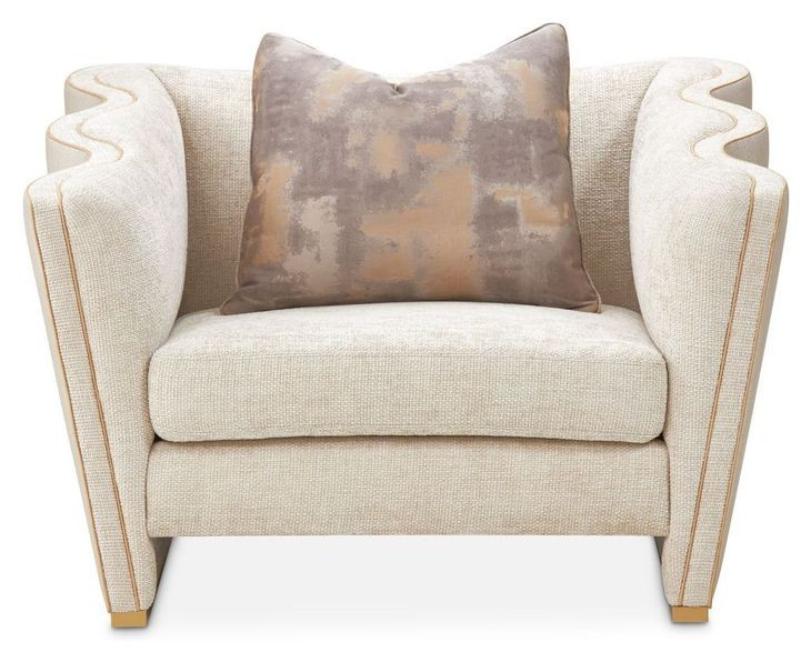 La Terrazza Light Champagne and Cappuccino Matching Chair